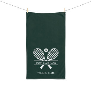 Ajoutez Votre Nom de Club Équipe de Tennis Vert