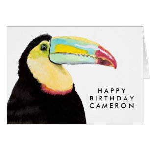 Ajoutez votre nom   Oiseau tropical Toucan