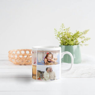 Ajoutez votre propre 6 Photo Café Mug