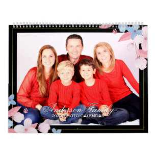 Ajoutez Votre Propre Photo 2 Page Grand Calendrier