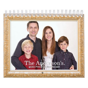 Ajoutez Votre Propre Photo 2 Page Petit Calendrier