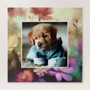 Ajoutez Votre Puzzle Floral Photo