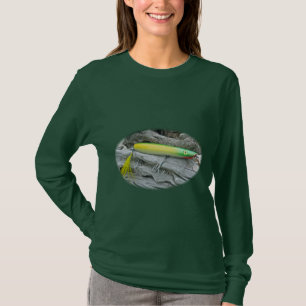 AJS Popper "Green Greenie" Saltwater Fishing Lure T-Shirt
