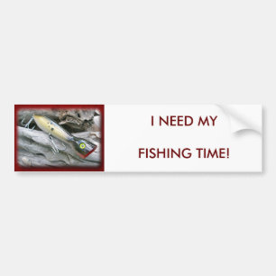 AJS Saltwater Lure Popper Coordinating Items Bumper Sticker