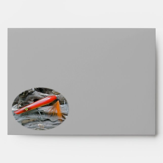 AJS Saltwater Lure Popper Firebird Envelope (Front)