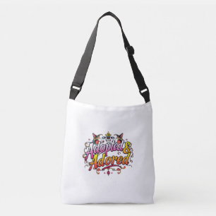 Ajustable Adopté et adoré Sac de carrosserie pour animal d
