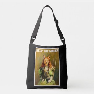 Ajustable Aidez le roux Sac cabas vintage Poisson d'avril