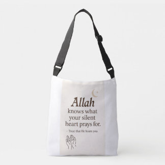 Ajustable Allah vous entend - Sac fourre-tout de citation is