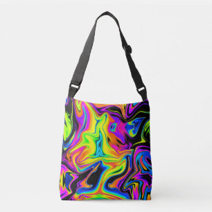 Ajustable Beau sac de corps croisé de néon