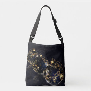 Ajustable Boules de Noël dorées dans le Sac fourre-tout Arri