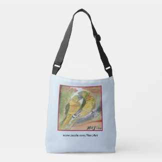 Ajustable Conception de deux perruches par ni J sur le sac