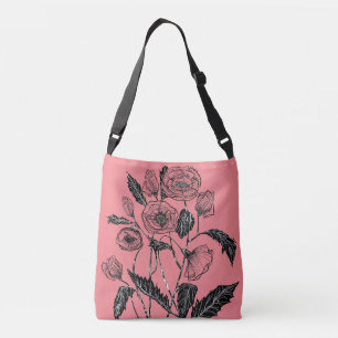 Ajustable Couleur personnalisée Crossbody rose ou Sac fourre