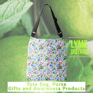 Ajustable Fourre-tout Sac Crossbody Maladie de Lyme Cadeaux 