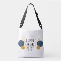 "futur ingénieur" au-dessus du sac d'épaule