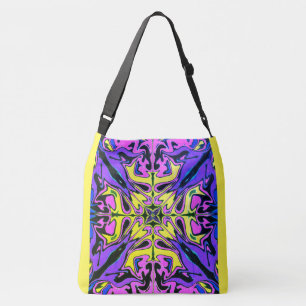 Ajustable grand carrosserie sac fourre-tout couleurs vives a