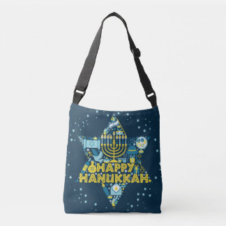 Ajustable Hanoukka Sac fourre-tout avec Star of David et Men
