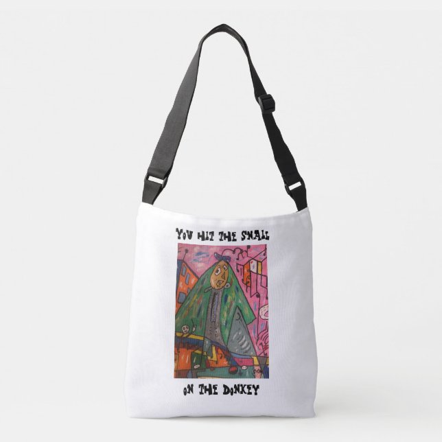 Ajustable Happy Go Lucky Sac fourre-tout (Devant)