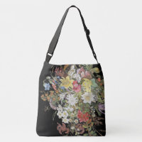 Le fleur sauvage alpin fleurit le sac fourre-tout