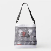 Le squelette de boxe croisent plus de le sac