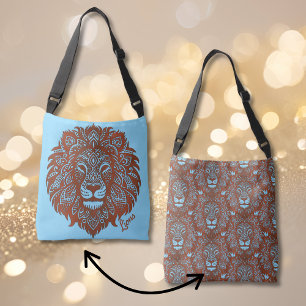 Ajustable Lions Boho découpe Faux Sac fourre-tout carrosseri