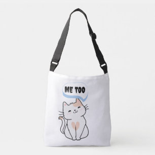 Ajustable Me Too Funny Sac fourre-tout de chat