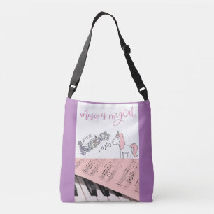 Ajustable Musique piano licorne sac enfants
