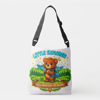 Ajustable Petit Explorateur – Sac d'aventure Café d'abord