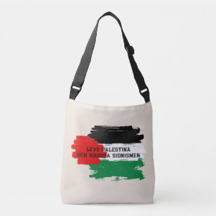 Ajustable Sac à bandoulière et cabas de libération palestini