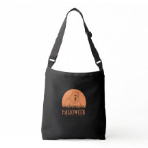 Sac à bandoulière Halloween Ghostface orange