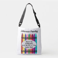 Sac à bandoulière personnalisé pour réunion de fam