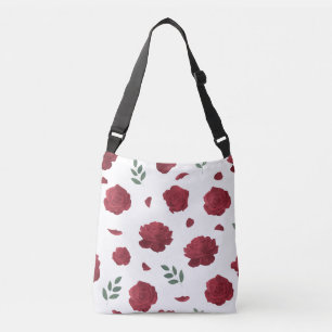 Ajustable Sac à main à motif rose Sac fourre-tout