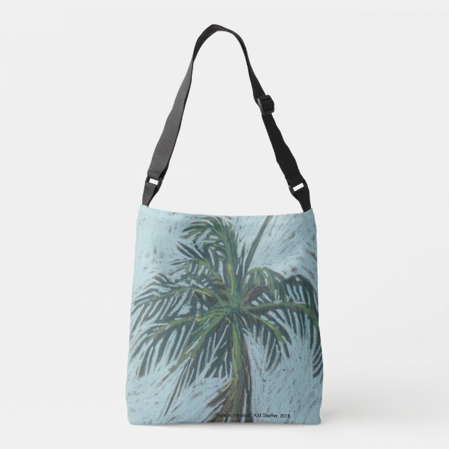 Ajustable Sac à main palmier (Dos)