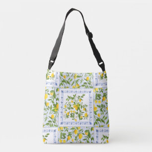 Ajustable Sac à motif de citron inspiré de l'Italie