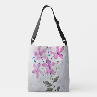 Ajustable Sac à peinture florale botanique originale