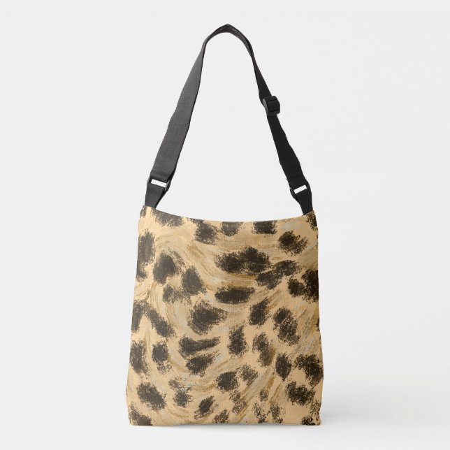 Ajustable Sac banane léopard (Devant)