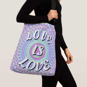 Ajustable Sac bandoulière Love Is Love Pride