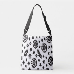 Ajustable Sac bandoulière White and Black Stars