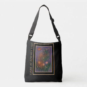 Ajustable Sac besace botanique Poppy Gold Vintage