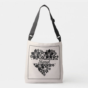 Ajustable Sac cabas à coeur fleuri et amoureux
