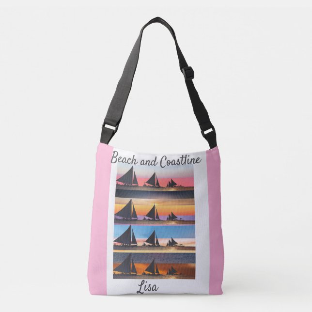 Ajustable Sac carrossable customisé Set Sails (Devant)