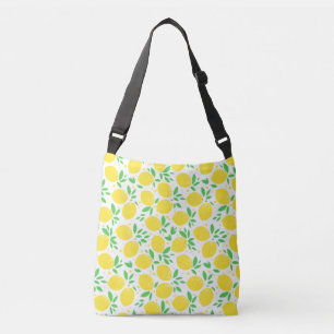 Ajustable Sac carrossable de citron jaune