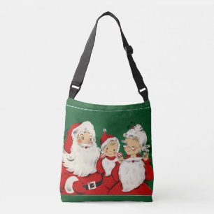 Ajustable Sac carrossable de Noël de la famille Père Noël vi