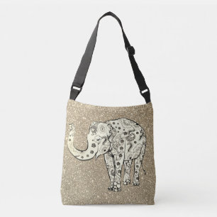 Ajustable Sac carrossable doré
