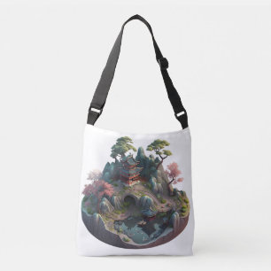 Ajustable Sac carrossable en 3D Imaginaire chinois mignon