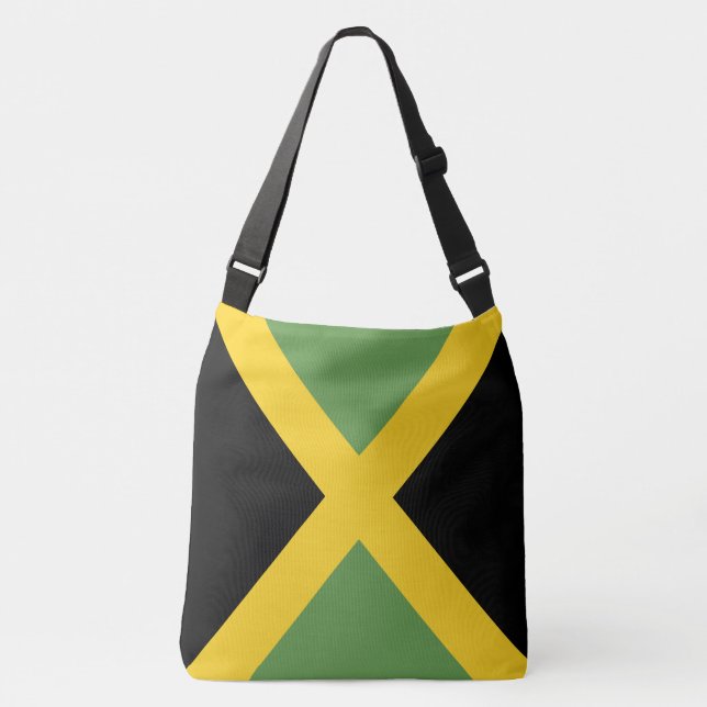 Ajustable Sac carrossable jamaïcain Drapeau (Devant)