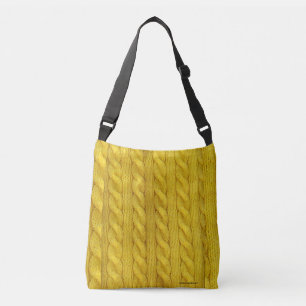Ajustable Sac carrossable jaune