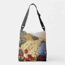 Ajustable Sac carrossable tout-sur-impression Amalfi Italie