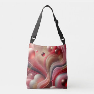 Ajustable Sac Crossbody tendance avec design d'art Abstrait