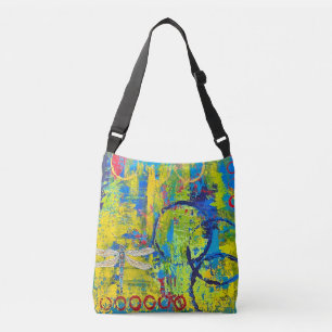 Ajustable Sac d'art Abstrait de libellule carrosserie