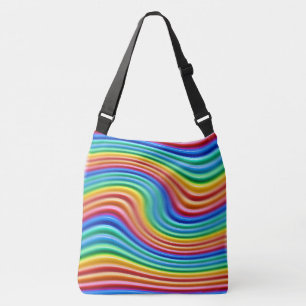Ajustable Sac de bodyTote de croix de fierté d'arc-en-ciel